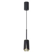 LUSTRĂ FLOWER AURIU NEGRU 1xGU10 - imagine 5
