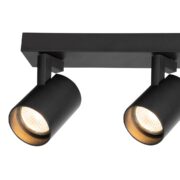 Plafoniera cu spoturi Volf Spot Black 3xGU10 - imagine 3
