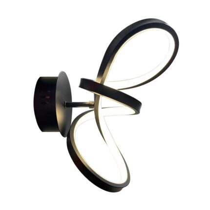 Aplica LED TESORO BLACK 15W