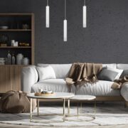 Lustra suspendata TUBI WHITE 1xGU10 - imagine 6