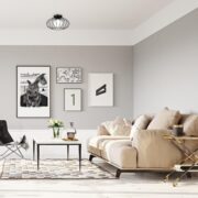 Plafoniera KRONOS BLACK 1xE14 - imagine 3